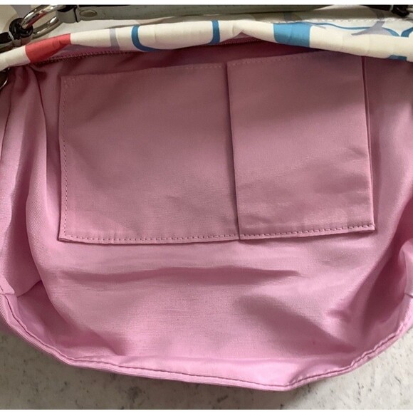 Coach Carly Signature Optic Shoulder Bag - Picture 13 of 16